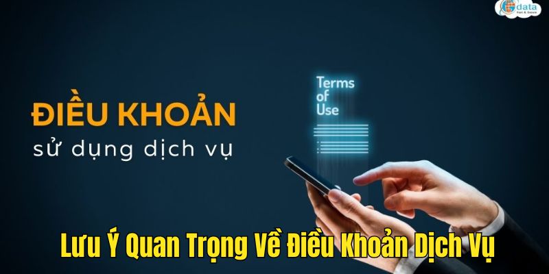 Các lưu ý quan trọng trong điều khoản