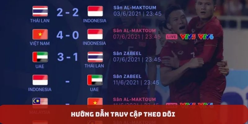 Quy trình truy cập trải nghiệm kết quả