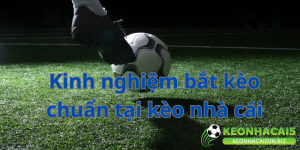 Kinh nghiệm bắt kèo chuẩn tại kèo nhà cái cho anh em